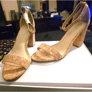 Comfort Est 1946 Cork Gold Tan Women's Sandals New 10